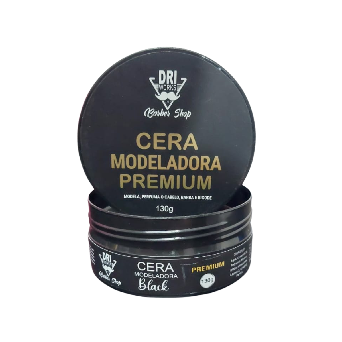 Cera Modeladora 130 Gr Para Cabelo Premium Pomada Penteado – Driworks